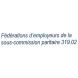 Fédérations de la SCP 319.02 Fédérations de la SCP 319.02