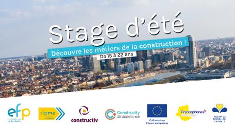 Stage d'orientation jeunes - découverte des métiers de la construction