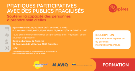 Pratiques participatives avec des publics fragilisés