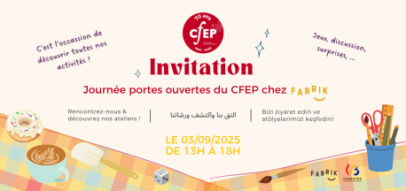 Journée portes ouvertes du CFEP chez Fabrik !