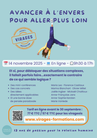 Journée Inspiration Virages : Avancer à l'envers pour aller plus loin !
