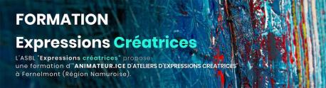 Formation d'animateur.ice d'ateliers d'Expressions Créatrices