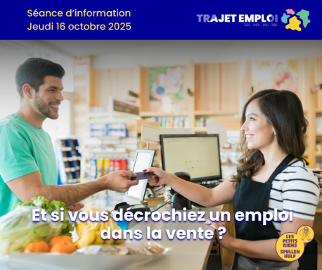 Trajet Emploi - Métiers de la vente