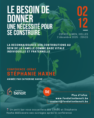 Le besoin de donner : une nécessité pour se construire.