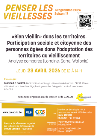 Séminaire sur la participation des aînés à l'adaptation de leur territoire : étude transfrontalière