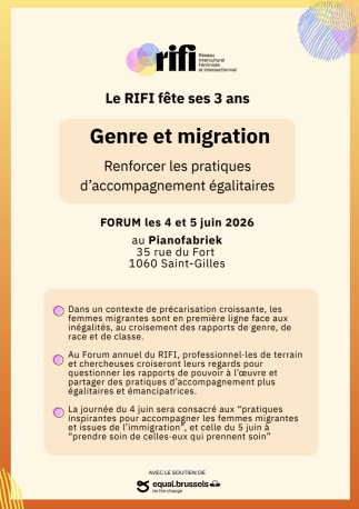 4 et 5 juin : Forum d'anniversaire du RIFI - Réseau Interculturel Féministe Intersectionnel !