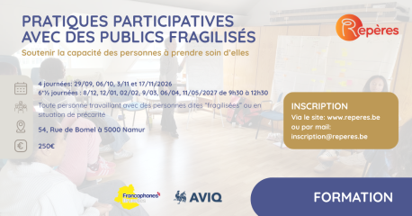 Pratiques participatives avec des publics fragilisés