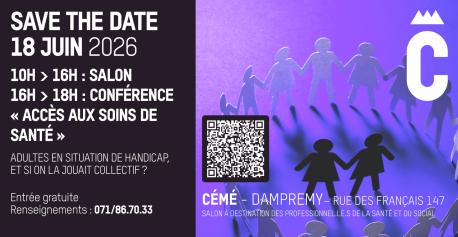 Salon santé social 2026 - Adultes en situation de handicap : Et si on se la jouait collectif ?