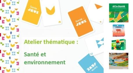 Atelier découverte thématique : Santé et environnement