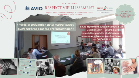 Plateforme Respect Vieillissement : VRAS et prévention de la maltraitance